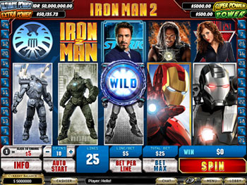 Iron Man 2 Slots Crown Europe Online Casino